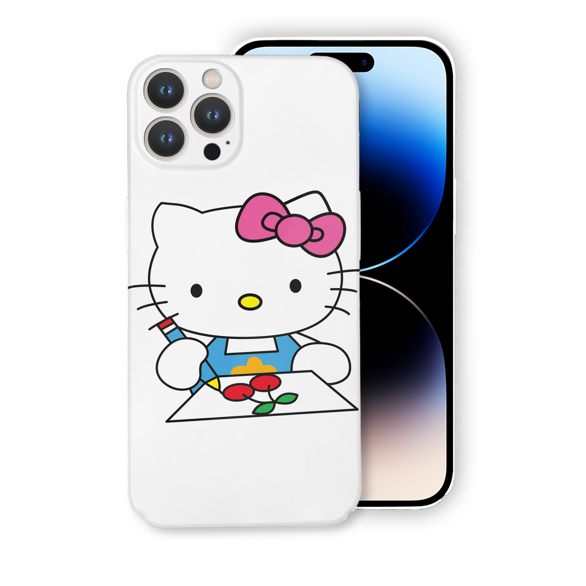 （画像用） Hello Kitty ハローキティ 【iPhone 14シリーズ対応】ハードケース